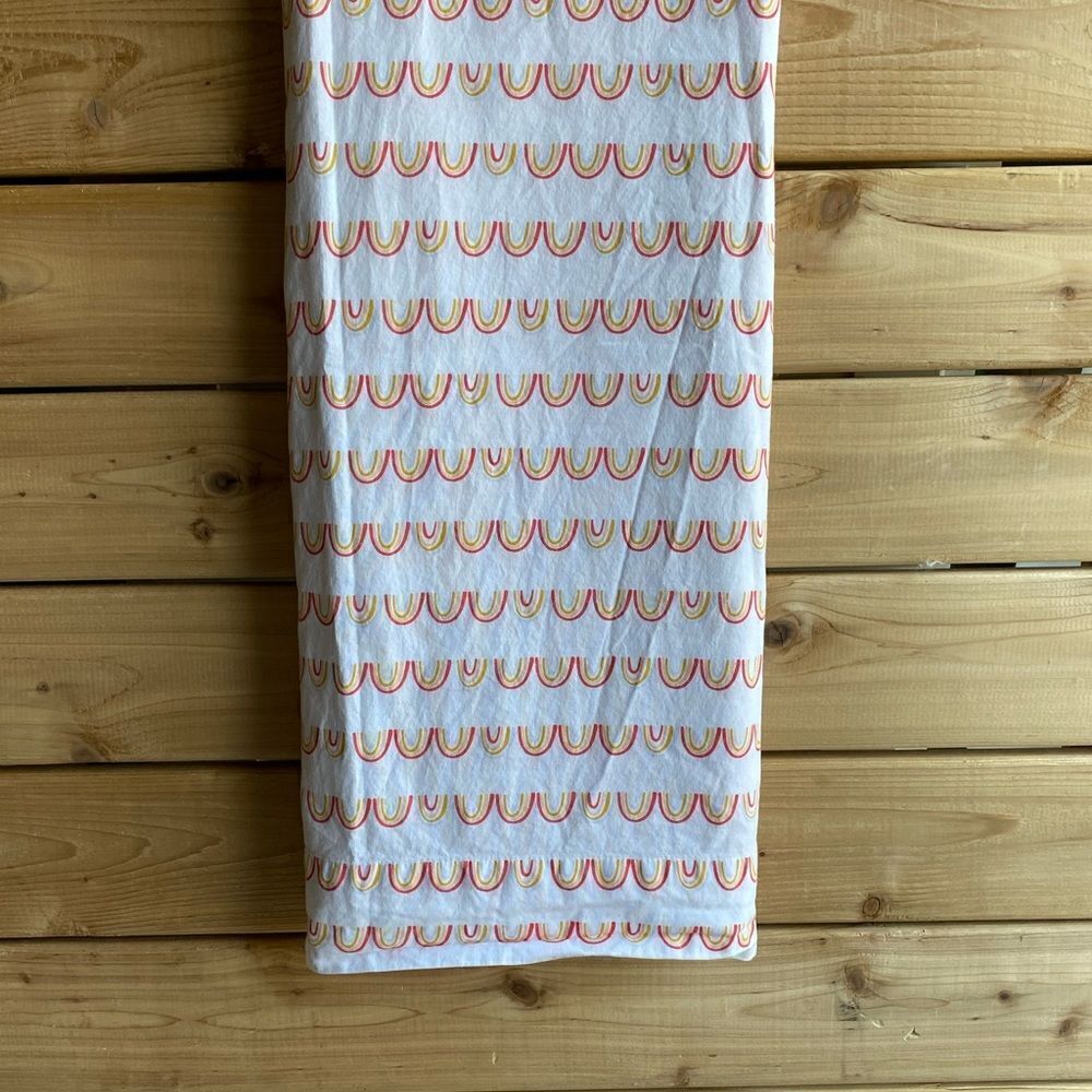 Pillowfort Rainbow Flat Top Bed Sheet